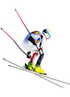 Alpské lyžování - ilustrační foto