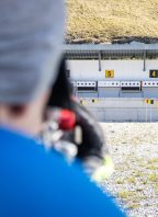 Biatlonová střelnice - ilustrační foto