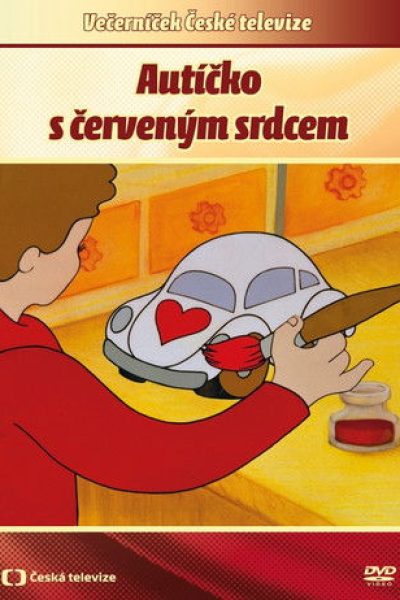 Plakát Autíčko s červeným srdcem