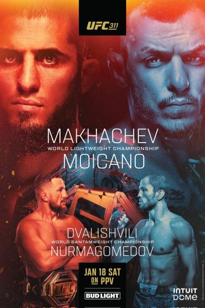 Plakát UFC 311: Makhachev vs. Moicano
