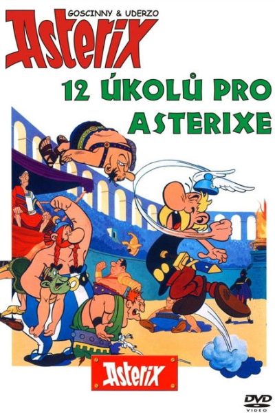 Plakát 12 úkolů pro Asterixe