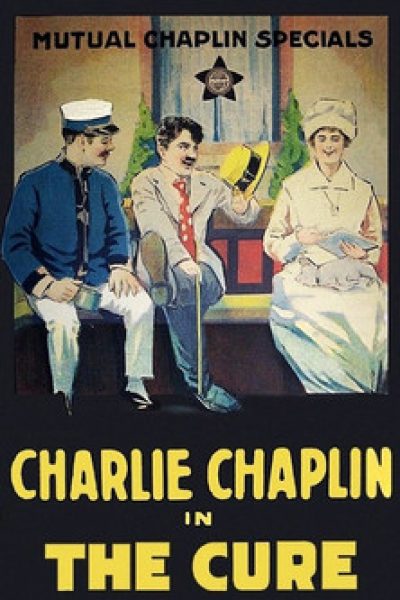 Plakát Chaplin v lázních