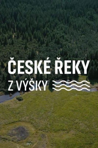 Plakát České řeky z výšky