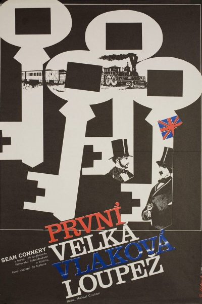 Plakát První velká vlaková loupež