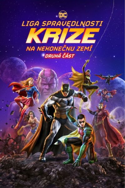 Plakát Liga spravedlnosti: Krize na nekonečnu Zemí - druhá část