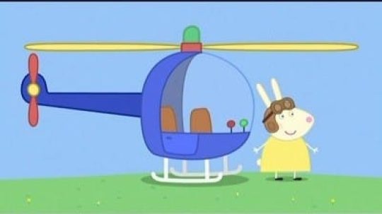Prasátko Peppa - Vrtulník slečny Zaječice