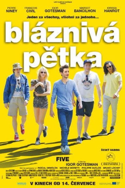 Plakát Bláznivá pětka