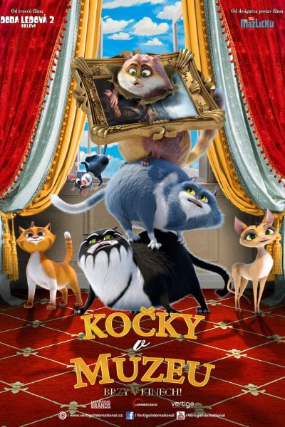 Plakát Kočky v muzeu