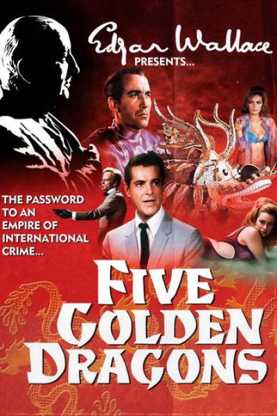 Plakát Five Golden Dragons