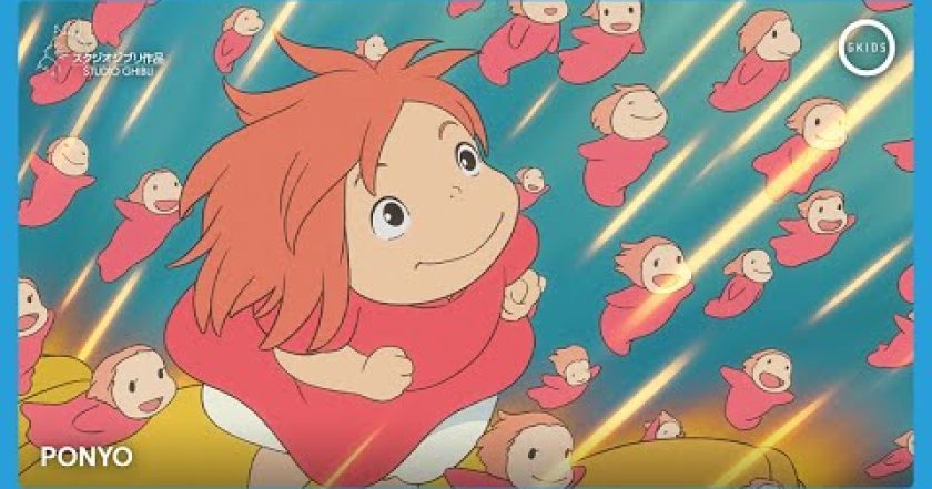 Ponyo z útesu nad mořem