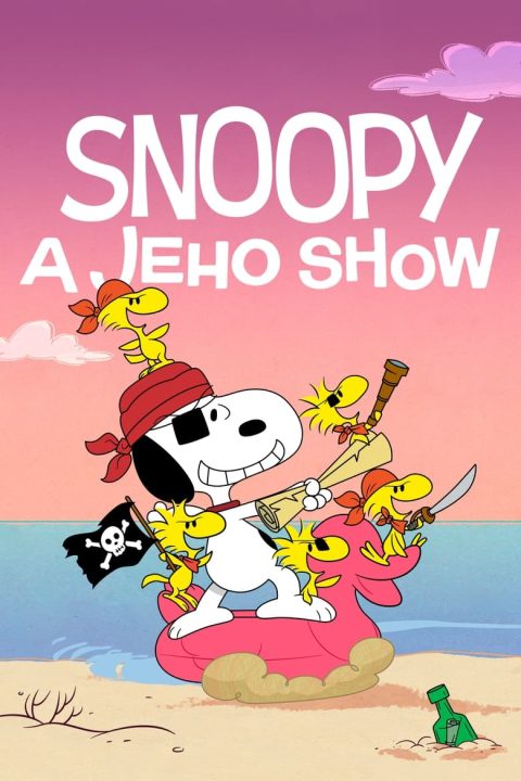 Plakát Snoopy a jeho show