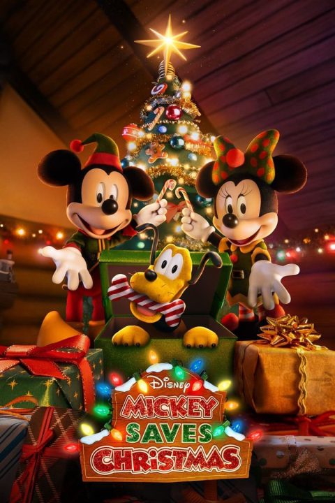 Plakát Myšák Mickey zachraňuje Vánoce
