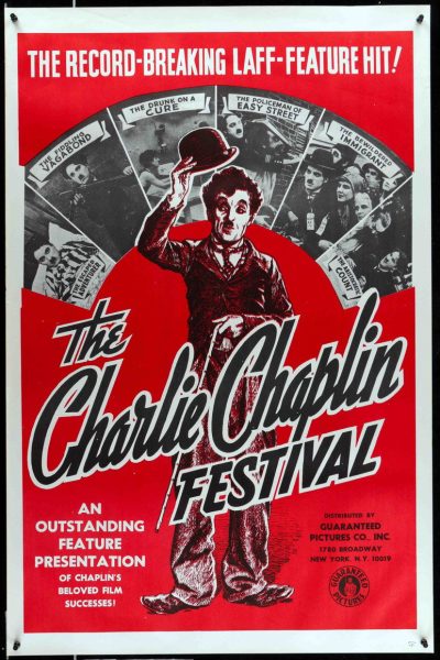 Plakát Chaplinův festival
