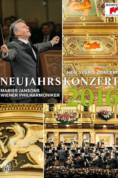 Plakát Novoroční koncert Vídeňských filharmoniků 2016