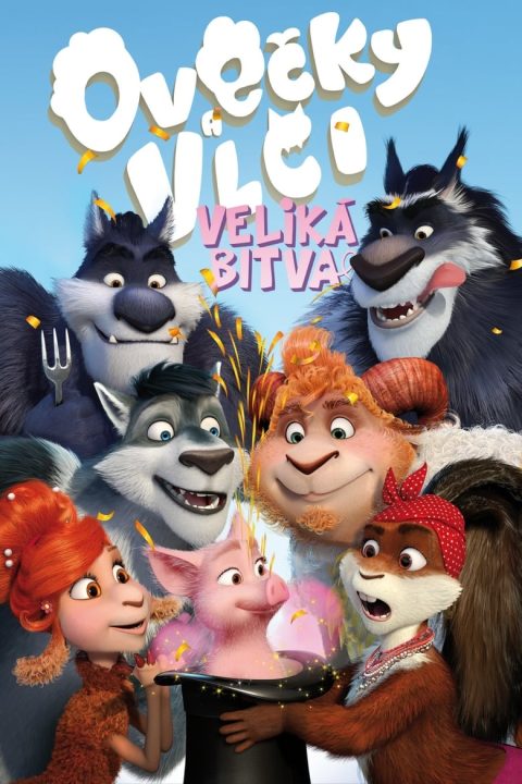 Plakát Ovečky a vlci: Veliká bitva