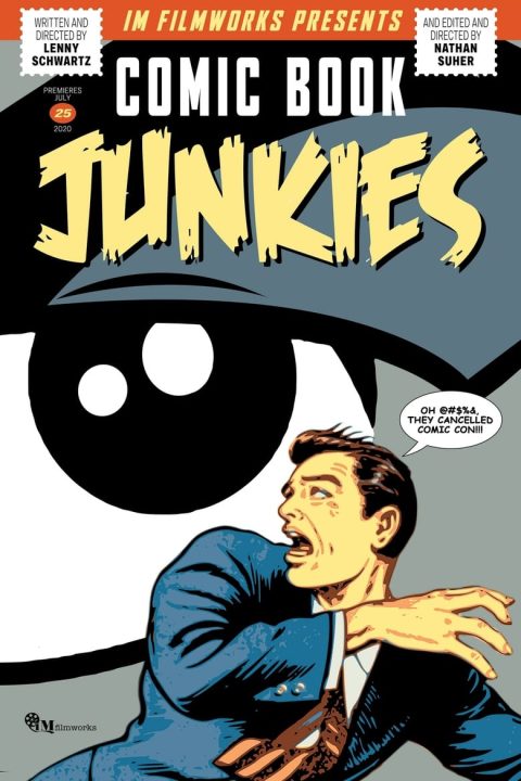 Plakát Comic Book Junkies