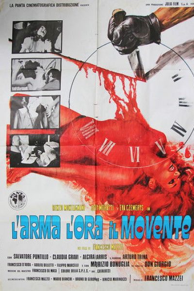 Plakát L'arma, l'ora, il movente