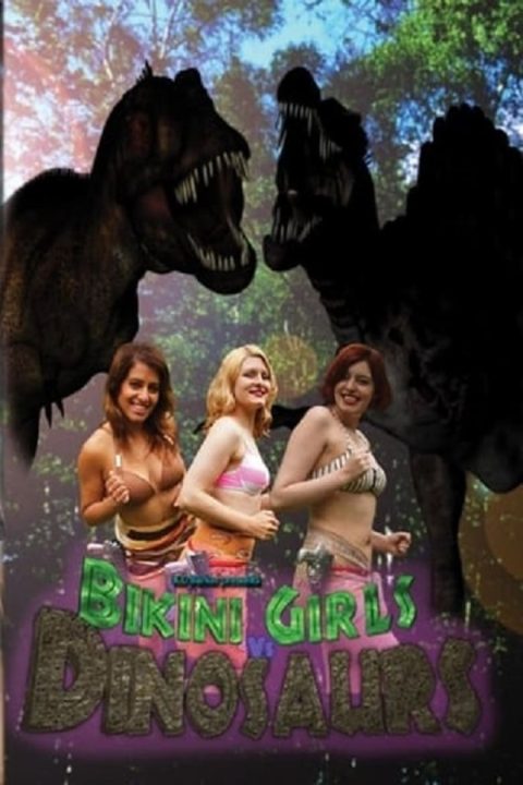Plakát Bikini Girls vs Dinosaurs