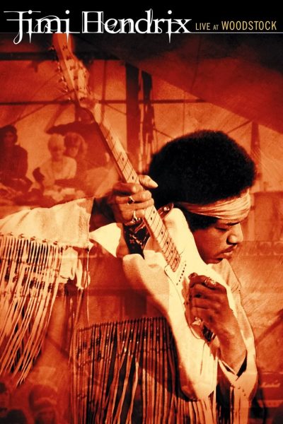 Plakát Jimi Hendrix na festivalu Woodstock
