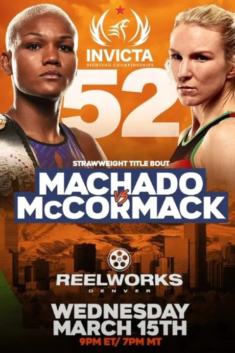Plakát Invicta FC 52: Machado vs. McCormack