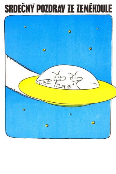 Plakát Srdečný pozdrav ze zeměkoule