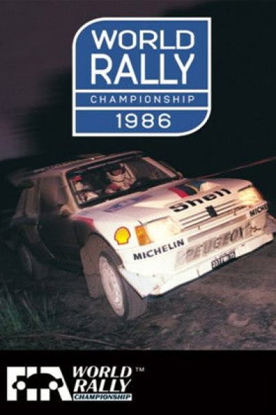 Plakát Mistrovství světa v rallye 1986