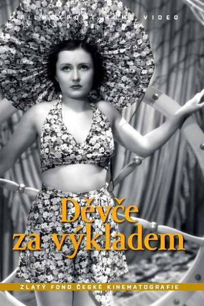 Plakát Děvče za výkladem