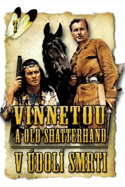 Plakát Vinnetou a Old Shatterhand v údolí smrti