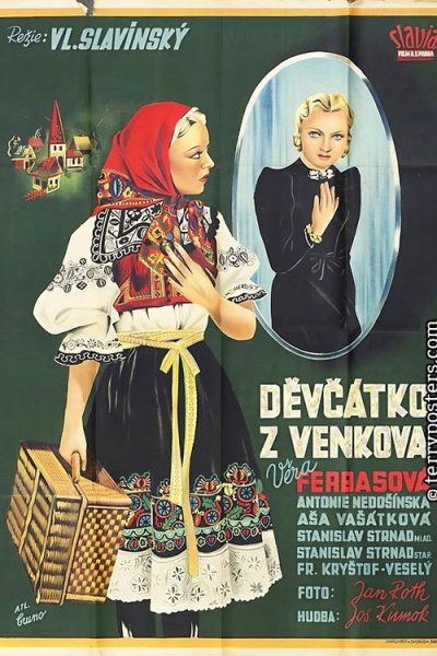 Plakát Děvčátko z venkova