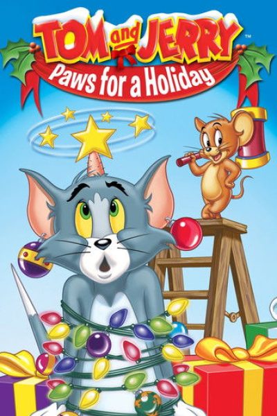 Plakát Tom a Jerry: Vánoční svátky