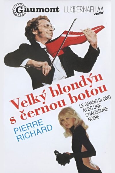 Plakát Velký blondýn s černou botou