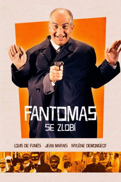 Plakát Fantomas se zlobí