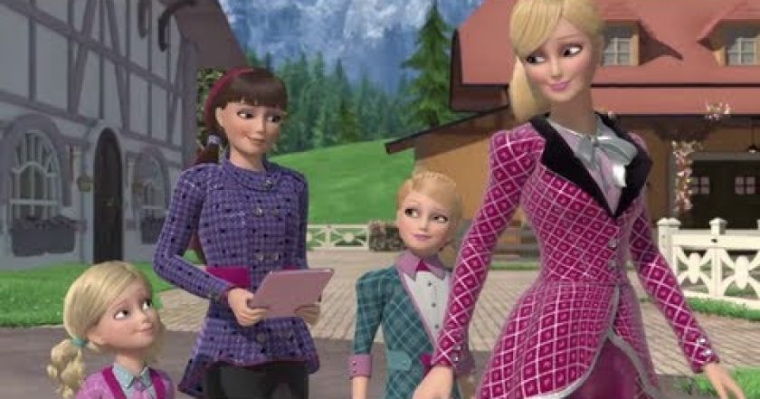 Barbie a Poníková akademie