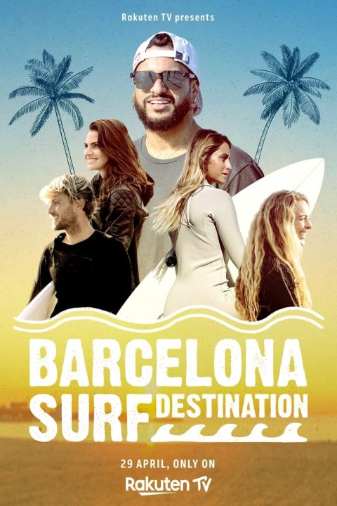 Plakát Barcelona Surf Destination