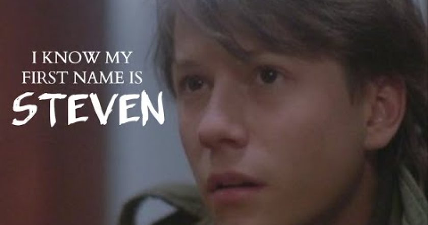 I Know My First Name Is Steven