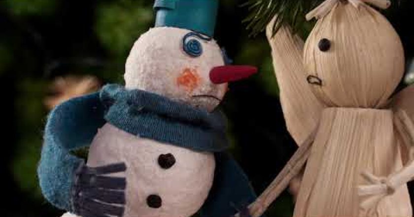 Vánoční svatba sněhuláka Karla