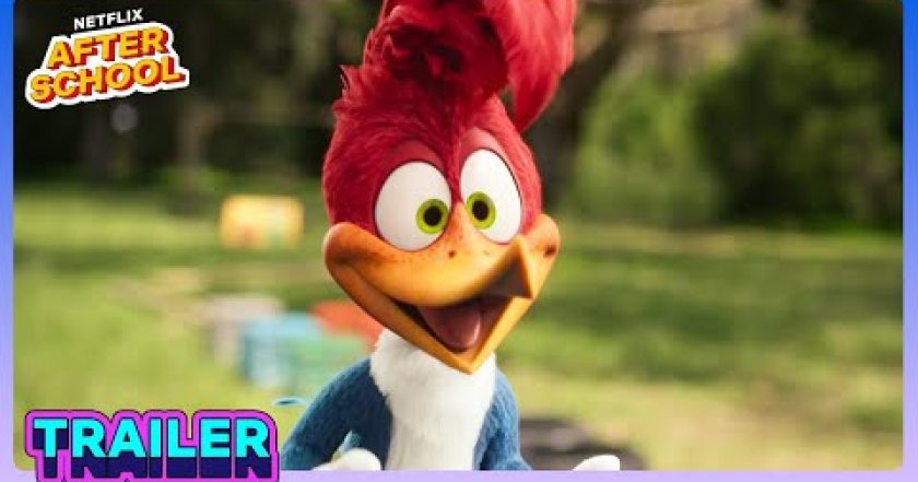 Datel Woody jede na tábor