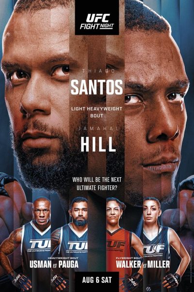 Plakát UFC on ESPN 40: Santos vs. Hill