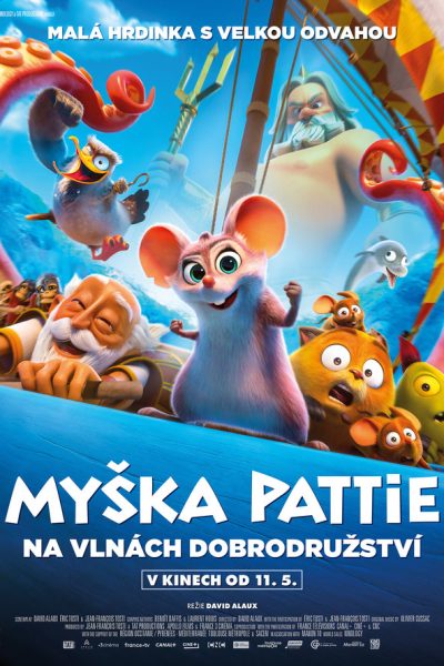 Plakát Myška Pattie: Na vlnách dobrodružství