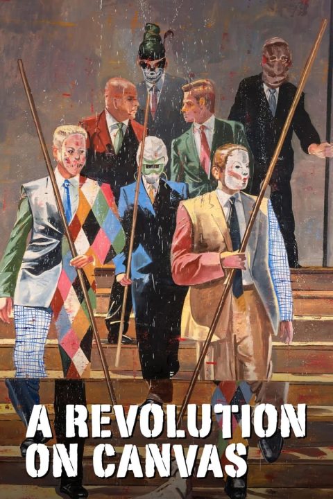 Plakát Revoluce na plátně