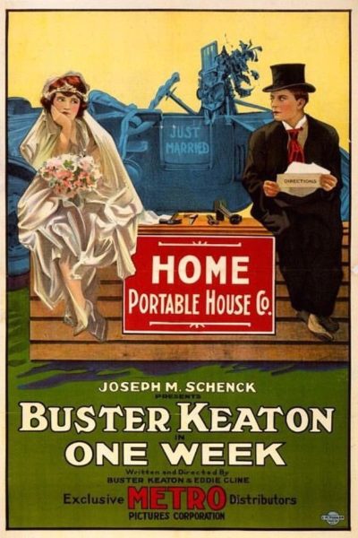 Plakát Frigo staví dům