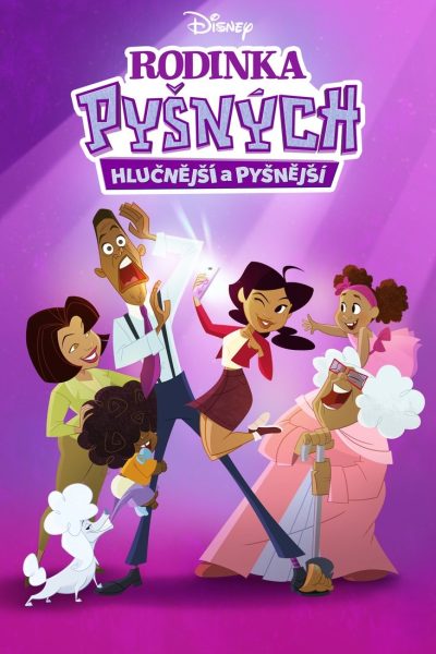 Plakát Rodinka Pyšných: Hlučnější a pyšnější