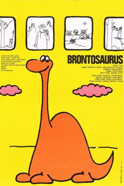 Plakát Brontosaurus