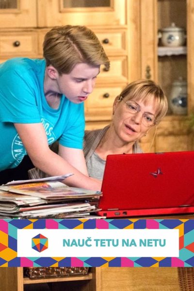 Plakát Nauč tetu na netu
