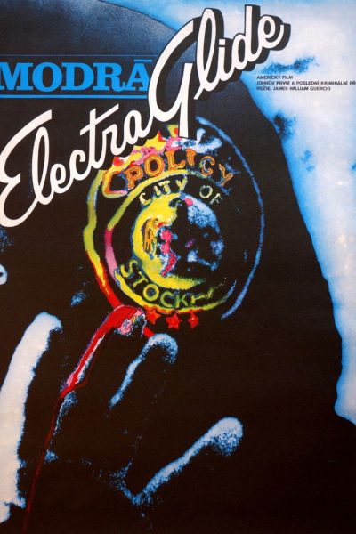 Plakát Modrá Electra Glide