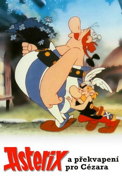Plakát Asterix a překvapení pro Cézara