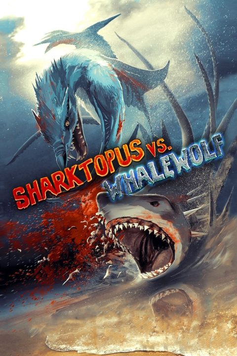 Plakát Sharktopus vs. Whalewolf