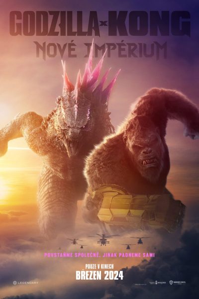 Plakát Godzilla x Kong: Nové impérium