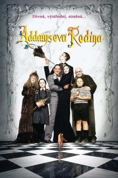 Plakát Addamsova rodina