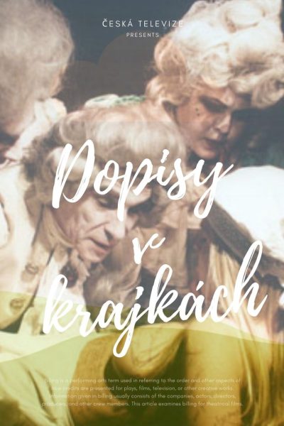 Plakát Dopisy v krajkách